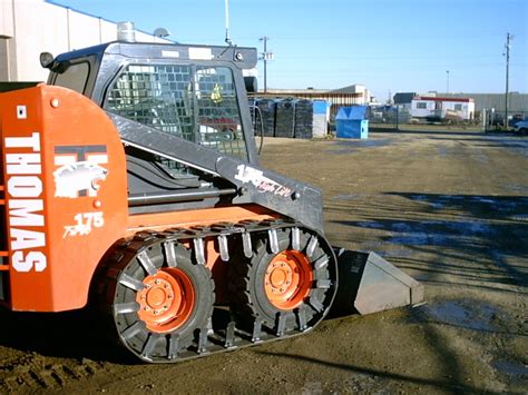 tracks for thomas skid steer|THOMAS .